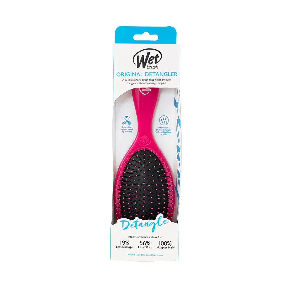 Wet Brush Detangling Hair Brush in Pink, view 3