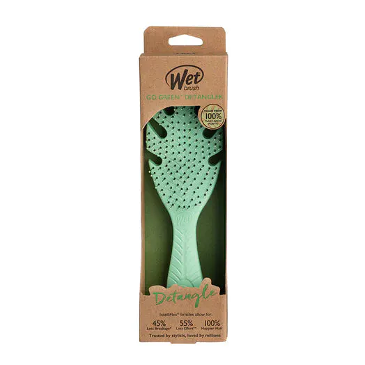 Wet Brush Go Green Detangler - Green, view 4