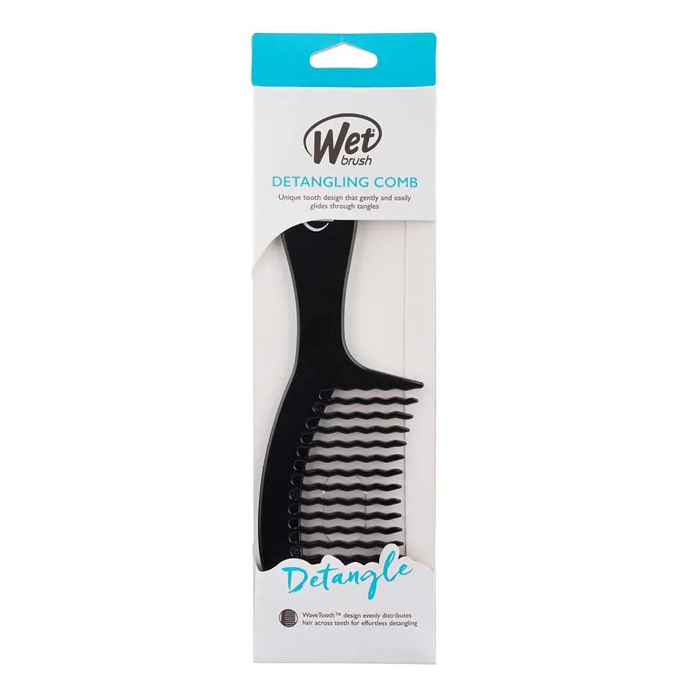 Wet Brush Basin Detangling Comb - Black, view 2