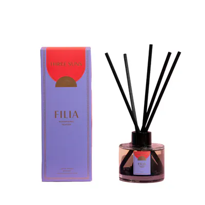 Three Suns Filia Crystal Infused Diffuser of Friendship 100ml - Whispering Woods