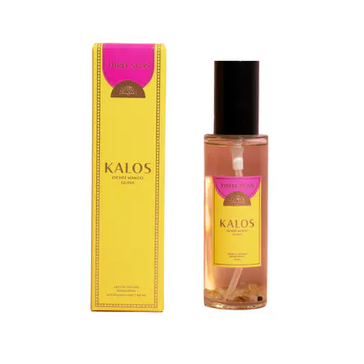 Three Suns Kalos Crystal Infused Room Spray Of Prosperity 100ml - Lychee Mango & Guava