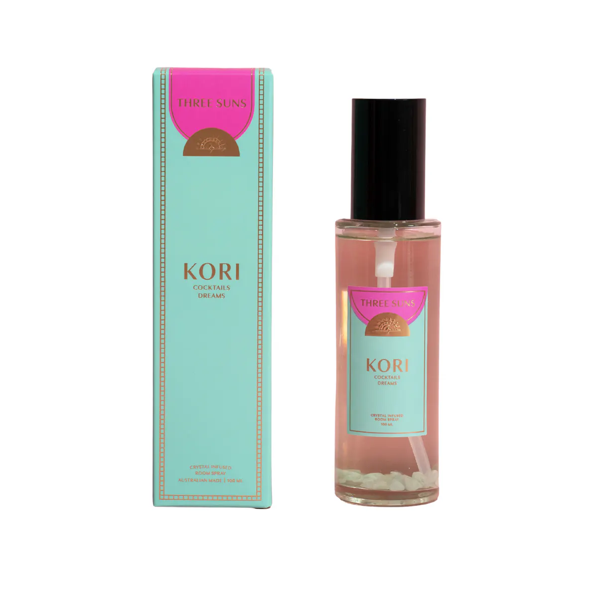 Three Suns Kori Crystal Infused Room Spray Of Hope 100ml - Cocktails & Dreams