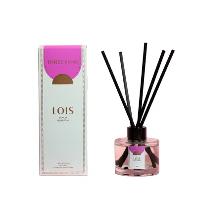 Three Suns Lois Crystal Infused Diffuser Of Healing 100ml - Peach Blossom