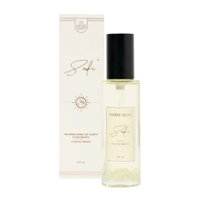 Three Suns Safi Crystal Infused Room Spray Of Clarity 100ml - Coastal Breeze