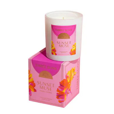 Three Suns Sunset Muse Limited Edition Candle