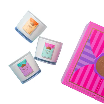 Three Suns Trio Candle Gift Pack