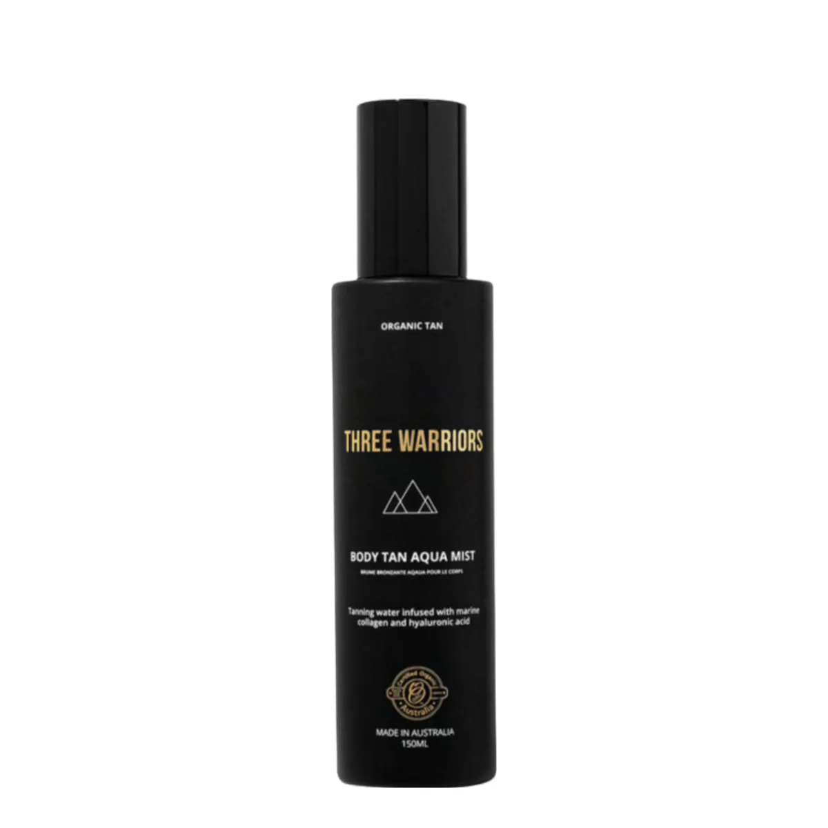 Three Warriors Body Tan Aqua Mist 150g
