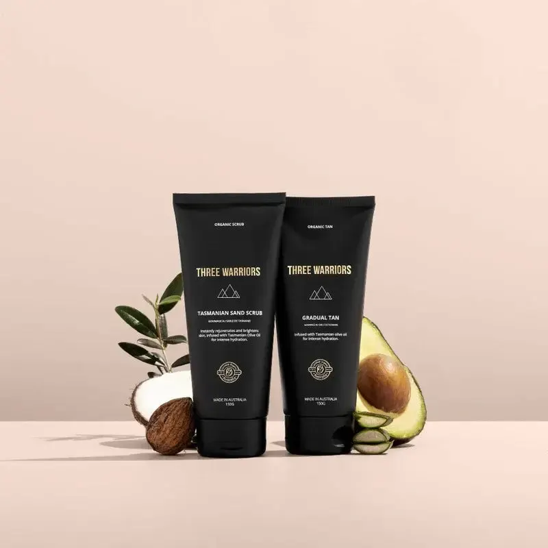 Three Warriors Body Tan Duo, view 2