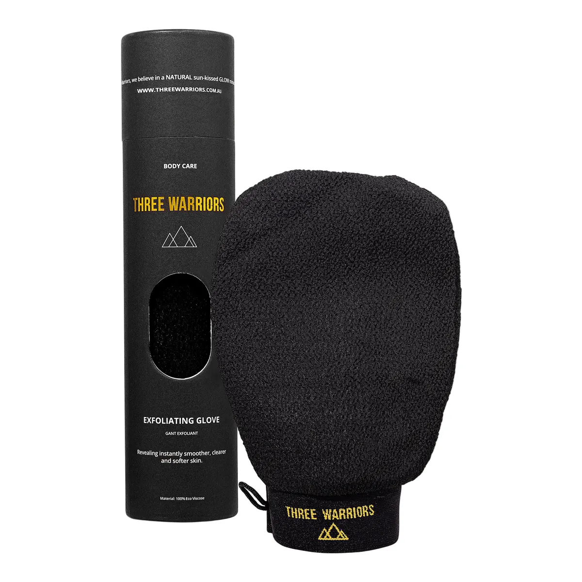 Three Warriors Eco-Friendly Exfoliating Mitt