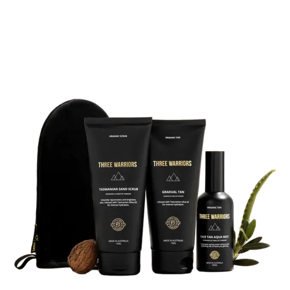 Three Warriors Golden Tan Bundle