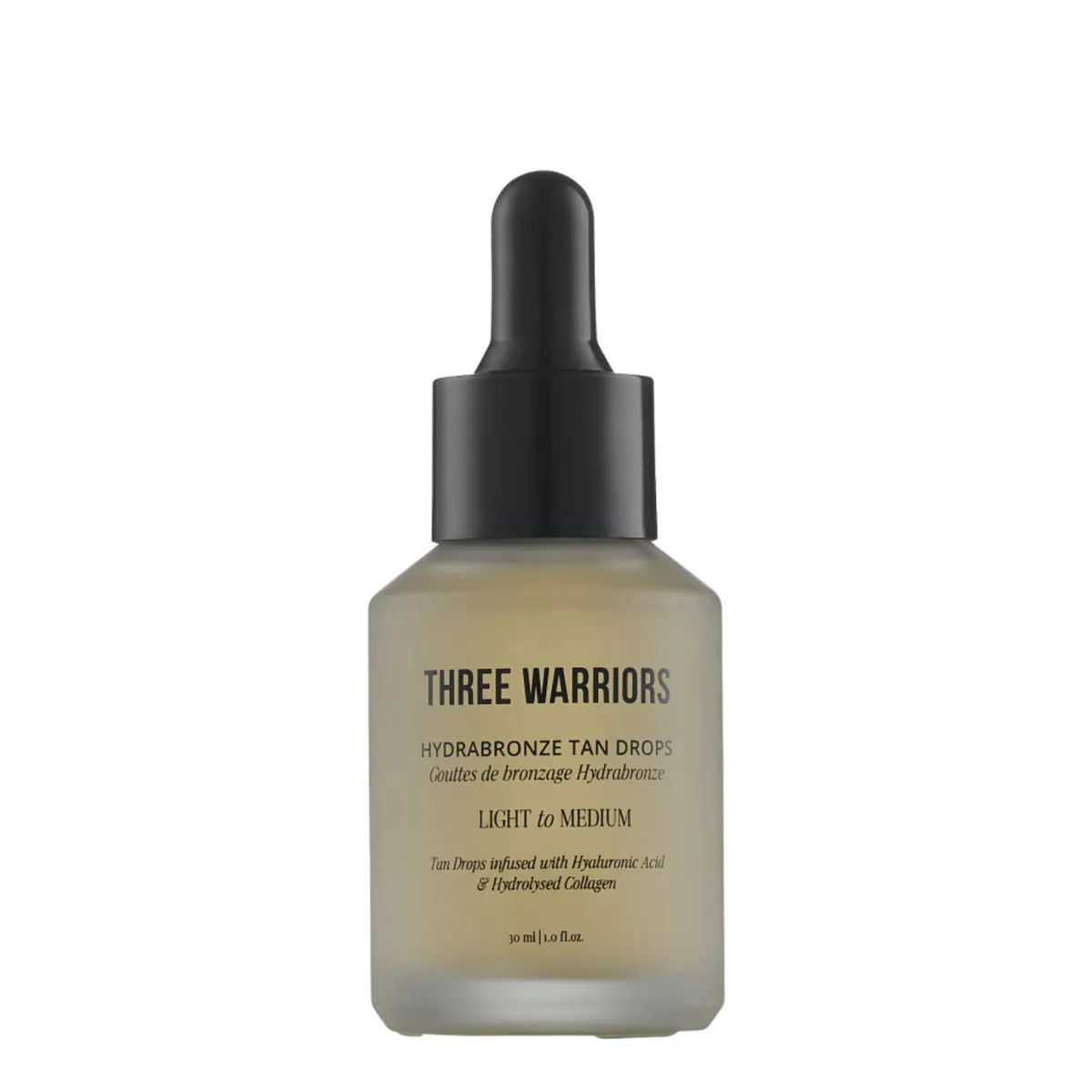 Three Warriors Hydrabronze Tan Drops 30ml - Light to Medium