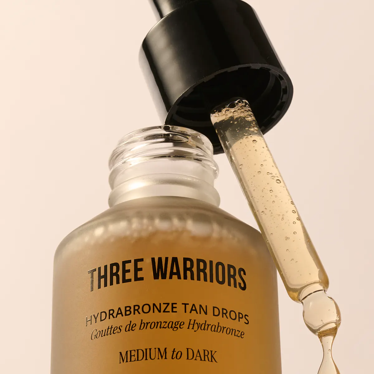 Three Warriors Hydrabronze Tan Drops 30ml - Medium to Dark, view 3