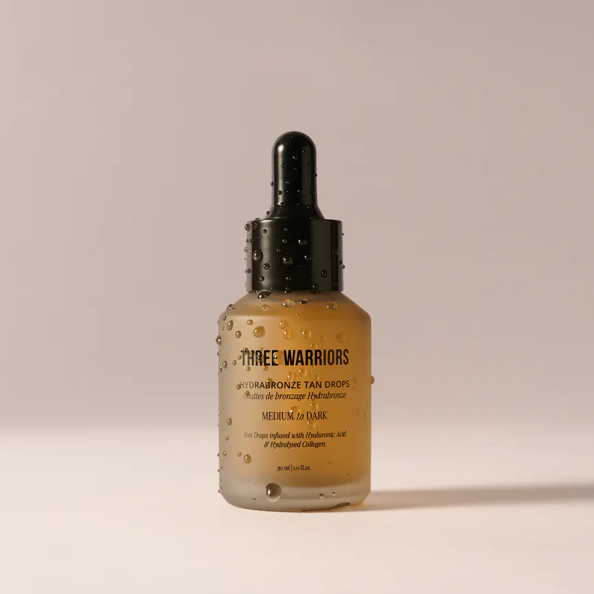 Three Warriors Hydrabronze Tan Drops 30ml - Medium to Dark, view 5