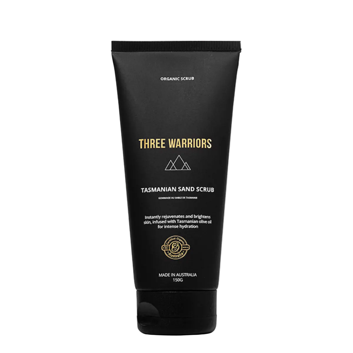 Three Warriors Exfoliating Tasmanian Sand Scrub 150g
