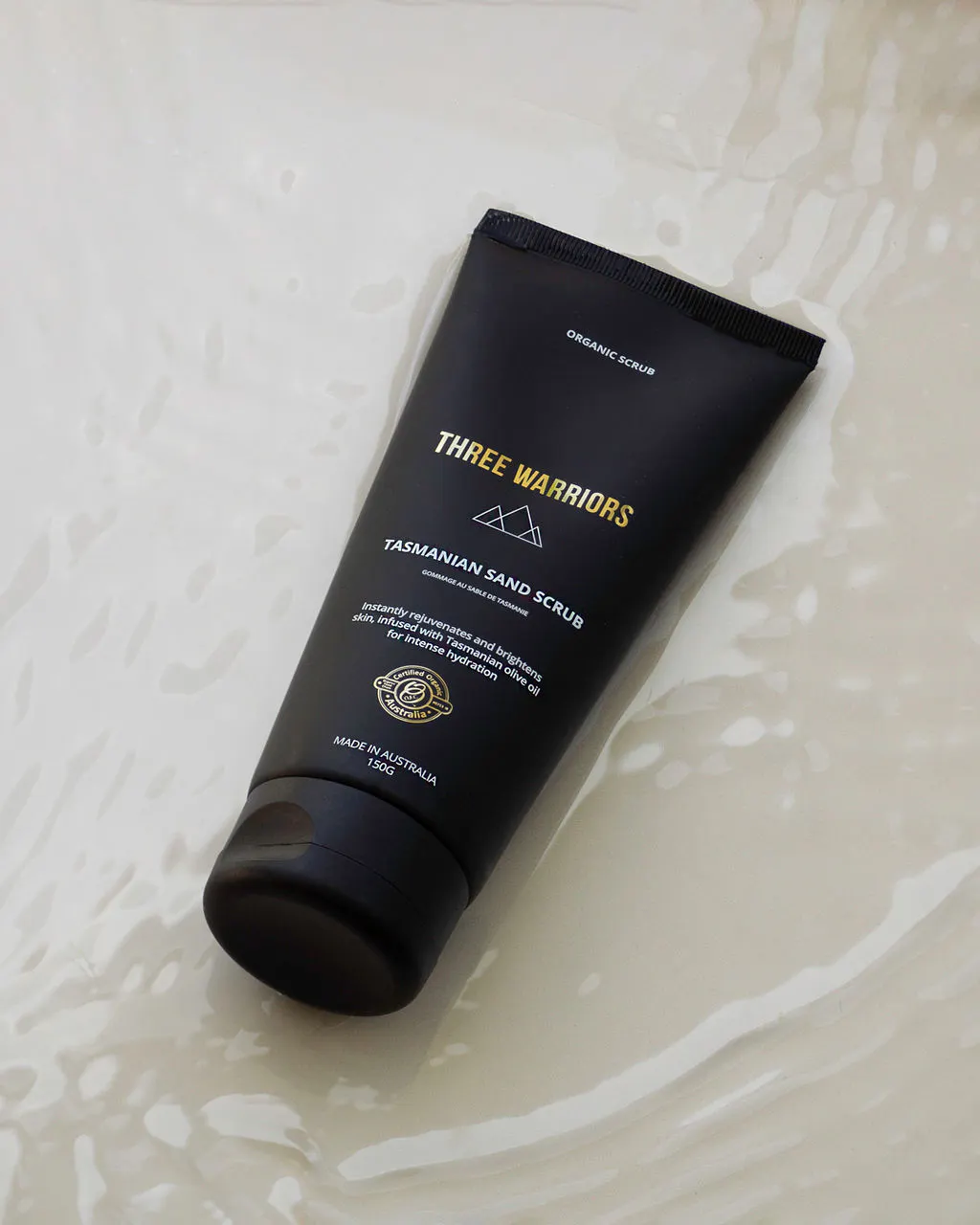 Three Warriors Exfoliating Tasmanian Sand Scrub 150g, view 10