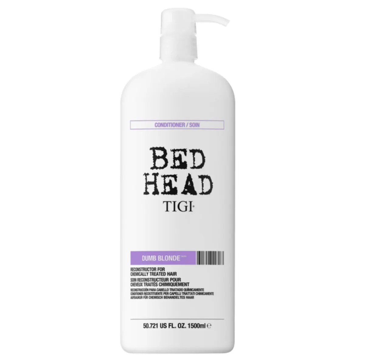 Tigi Bed Head Dumb Blonde Shampoo and Reconstructing Conditioner 1.5L Bundle, view 2