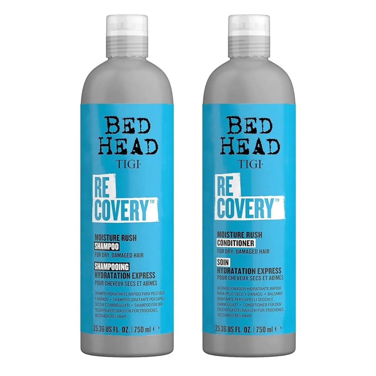 Tigi Bed Head Urban Antidotes Recovery Shampoo & Conditioner 750ml Bundle