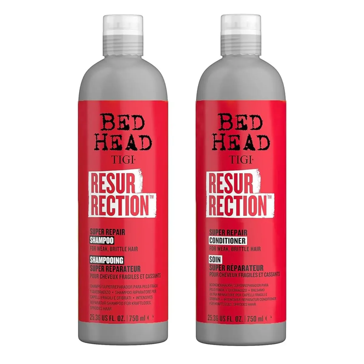 Tigi Bed Head Urban Antidotes Resurrection Shampoo & Conditioner 750ml Bundle