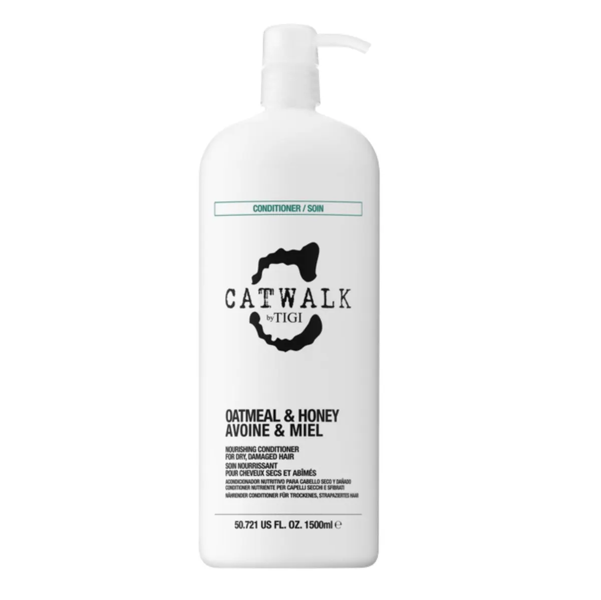 Tigi Catwalk Oatmeal & Honey Nourishing Shampoo and Conditioner 1.5L Bundle, view 2