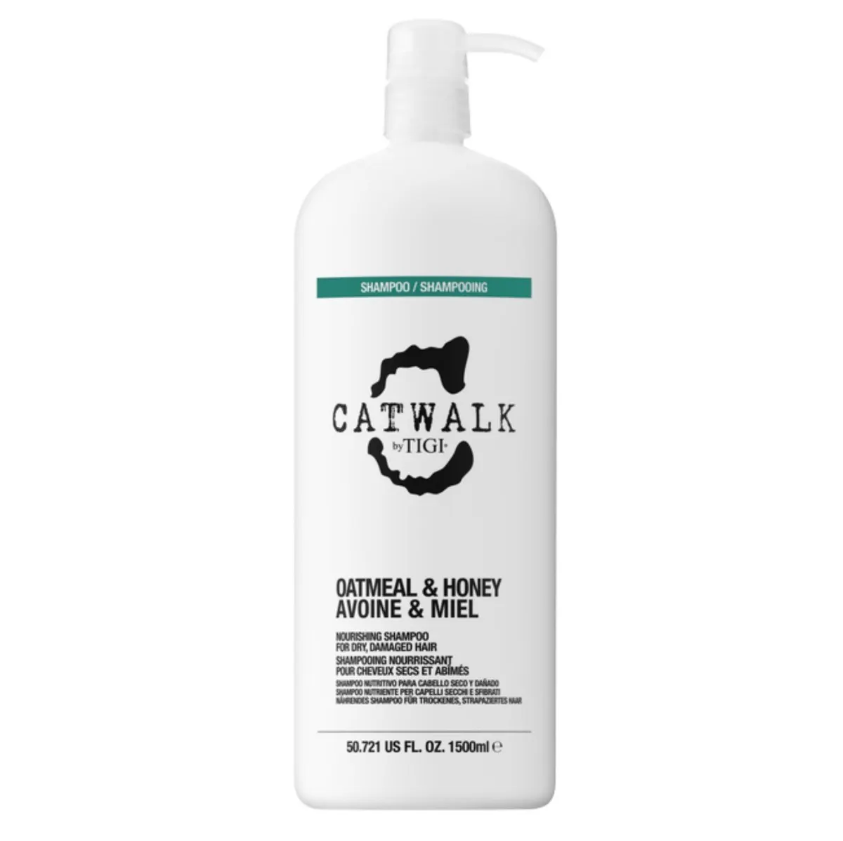 Tigi Catwalk Oatmeal & Honey Nourishing Shampoo and Conditioner 1.5L Bundle, view 3
