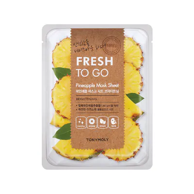 Tonymoly Fresh To Go Pineapple Mask