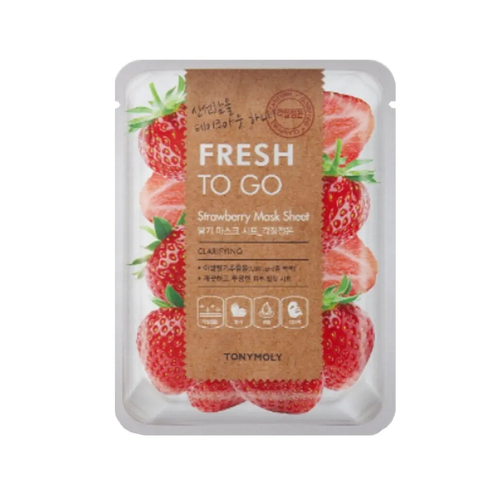 Tonymoly Fresh To Go Strawberry Sheet Mask