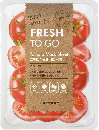 Tonymoly Fresh To Go Tomato Sheet Mask