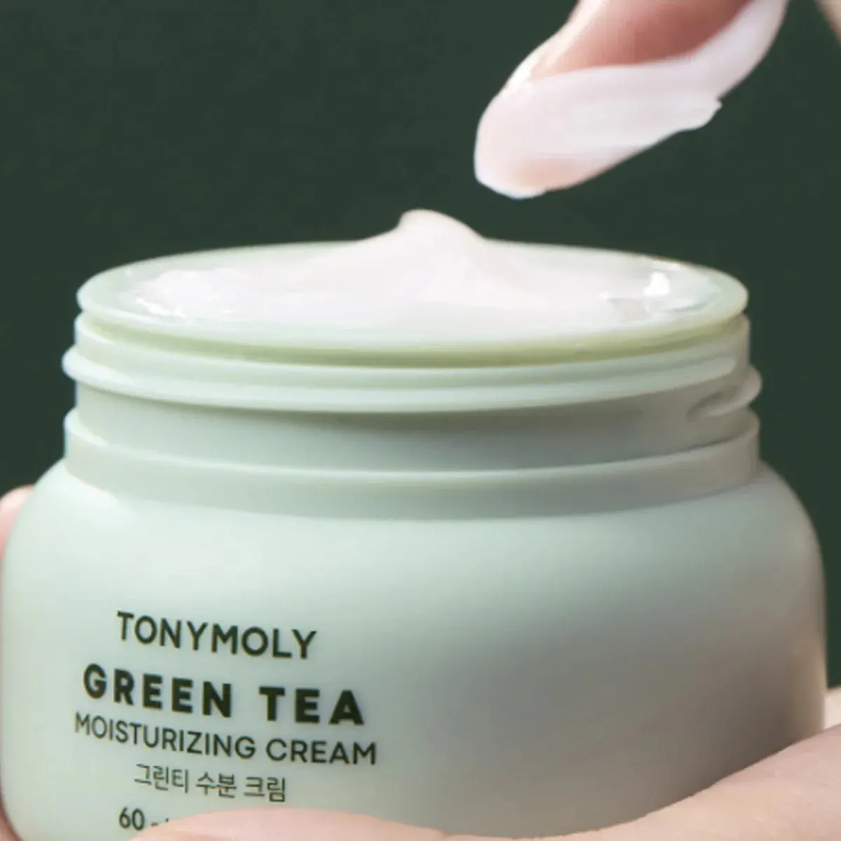 Tonymoly Green Tea Mositurizing Cream 60ml, view 2