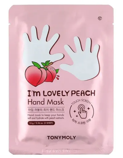 Tonymoly I'm Lovely Peach Hand Mask