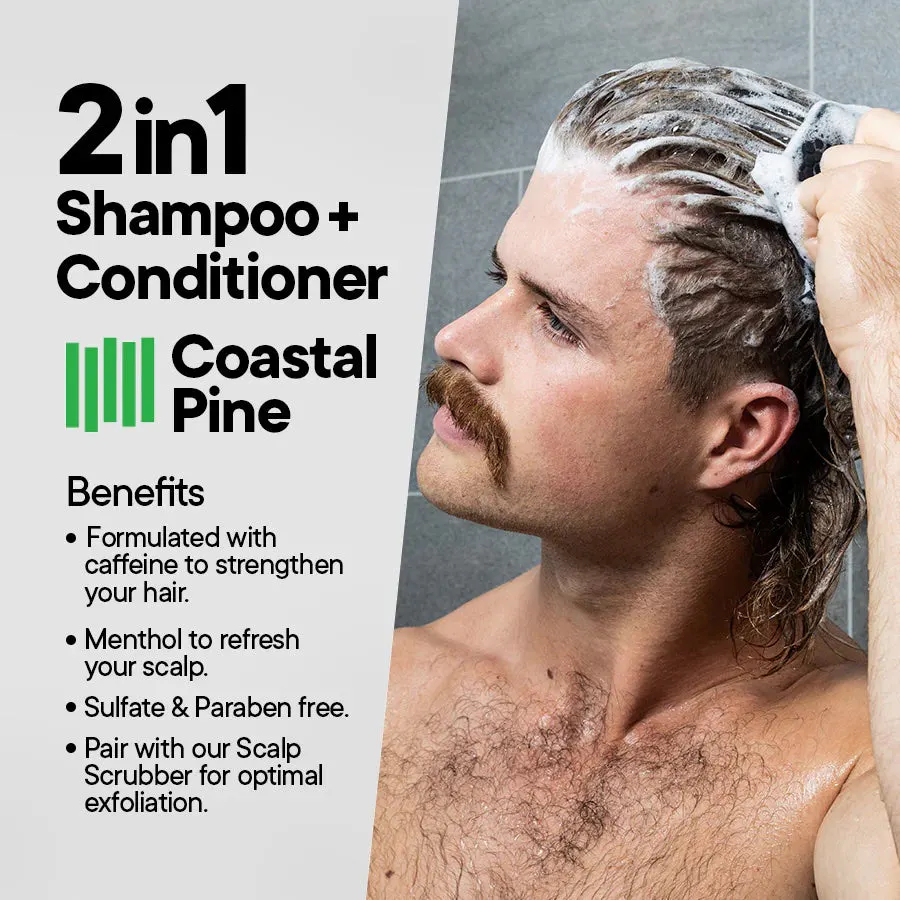 Tooletries 2 in 1 Shampoo & Conditioner 300ml, view 3