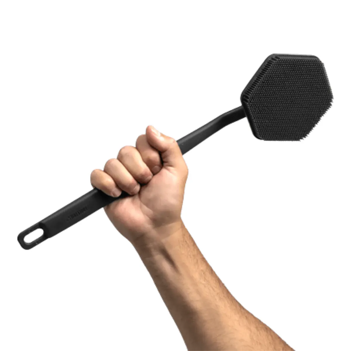 Tooletries Back Scrubber - Charcoal