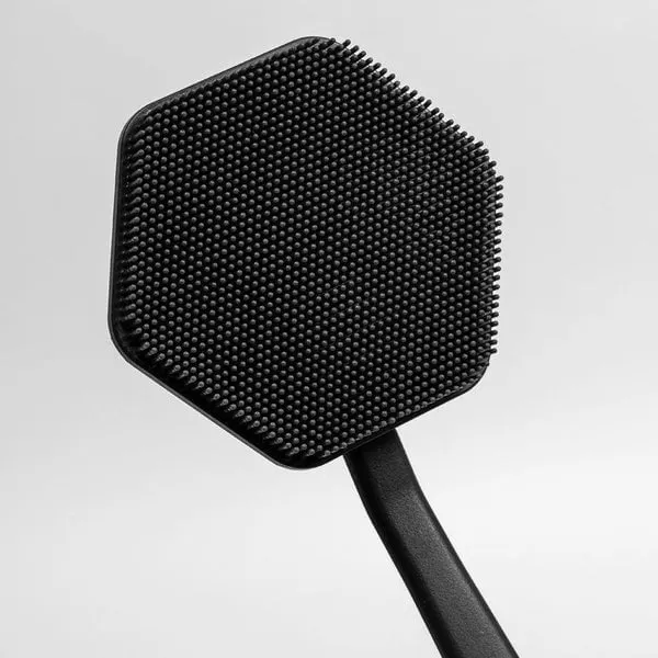 Tooletries Back Scrubber - Charcoal, view 4