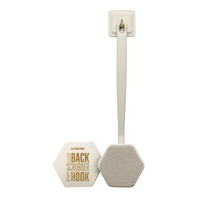 Tooletries Back Scrubber & Hook - Sand
