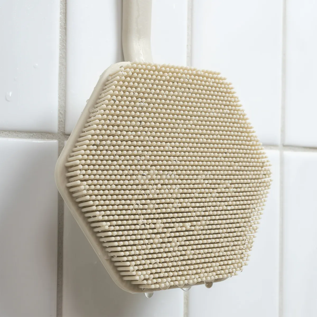 Tooletries Back Scrubber & Hook - Sand, view 4