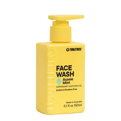 Tooletries Face Wash Aussie Mint 150ml