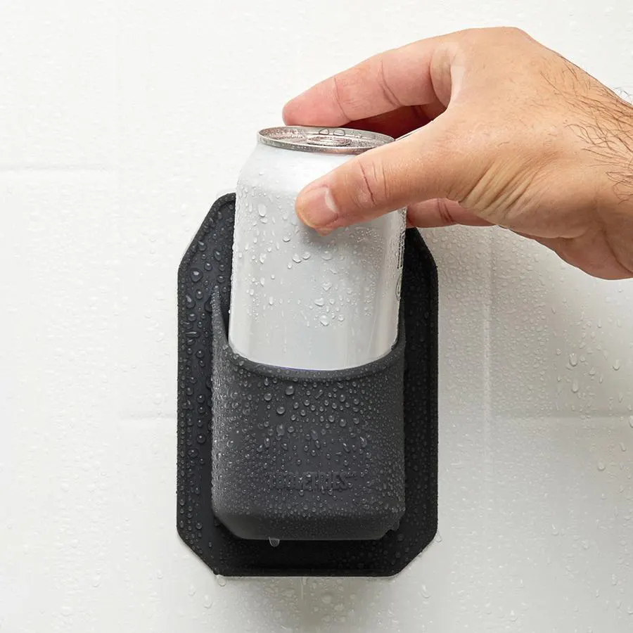 Tooletries Shower Beer Holder - Charcoal, view 2