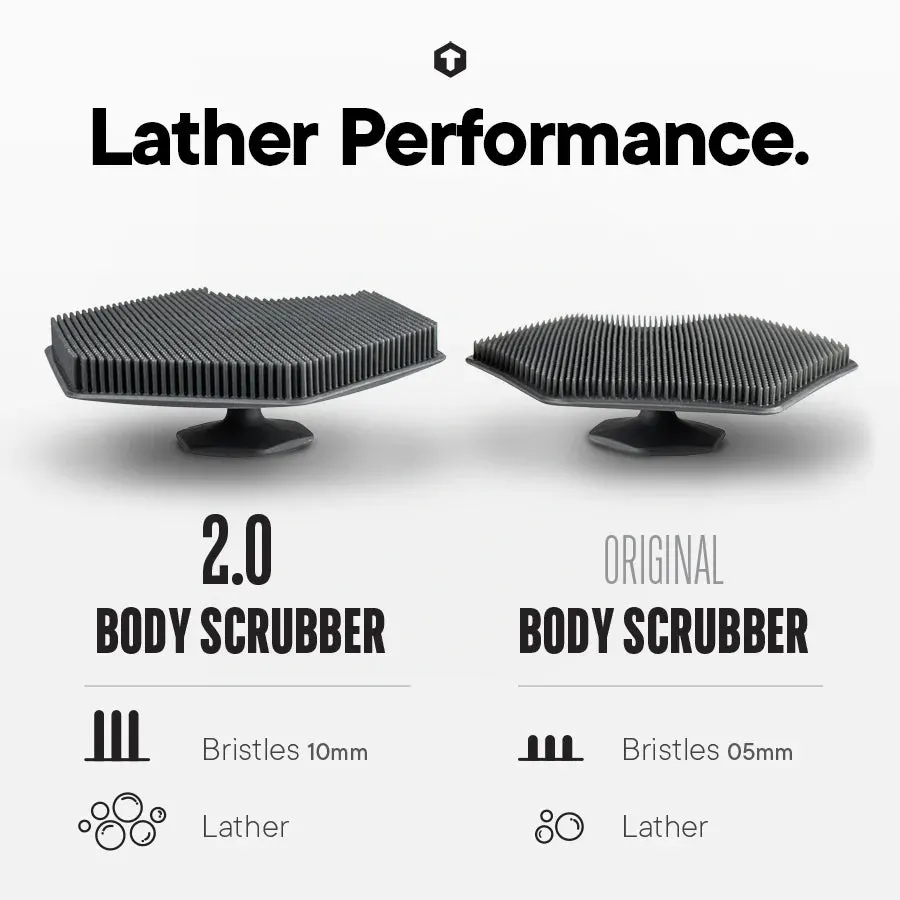 Tooletries The Body Scrubber 2.0 - Charcoal, view 4