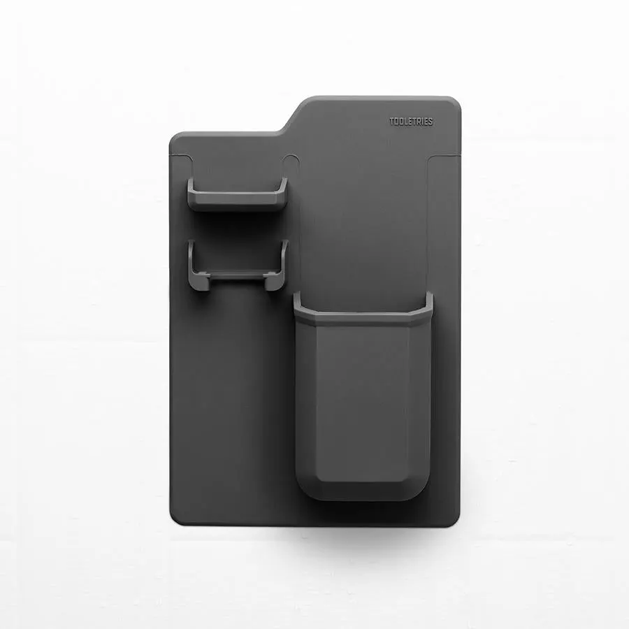 Tooletries The Harvey Toothbrush & Razor Holder - Charcoal, view 2