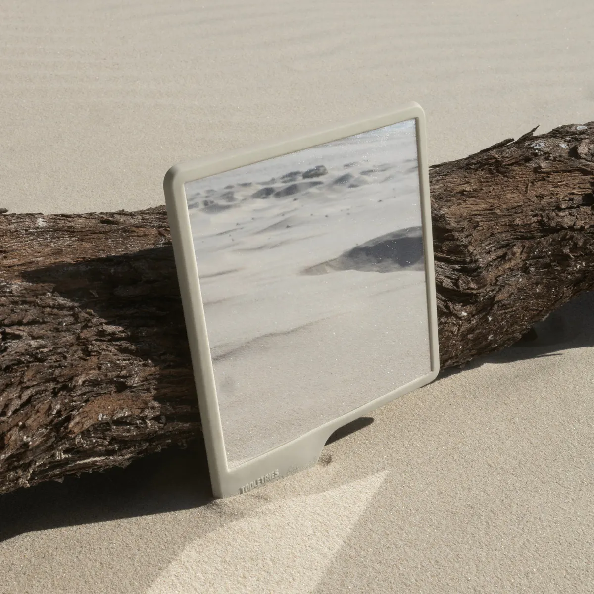Tooletries The Oliver Shower Mirror - Sand, view 4