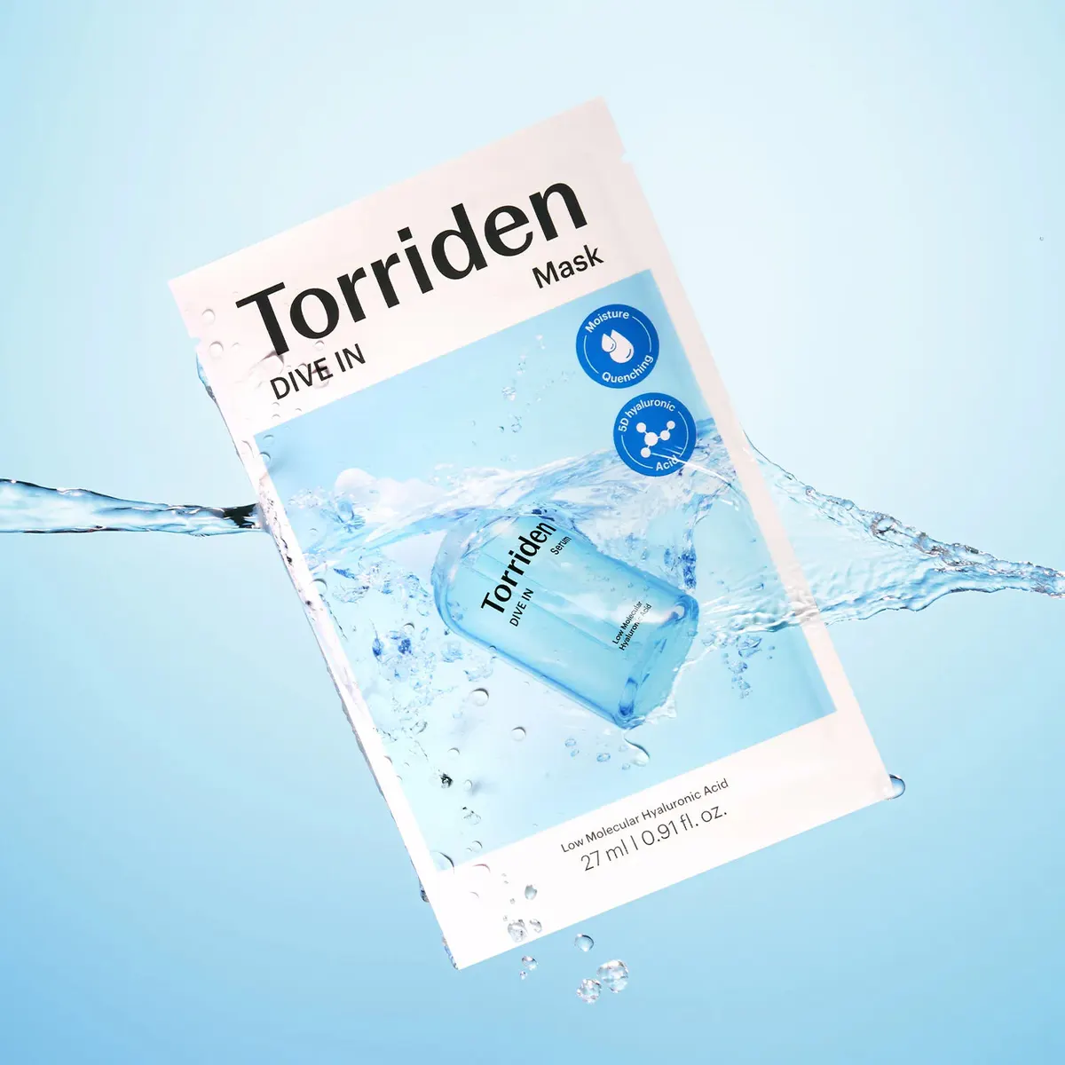 Torriden Dive-In Low Molecule Hyaluronic Acid Mask Pack - 10 Pieces, view 5