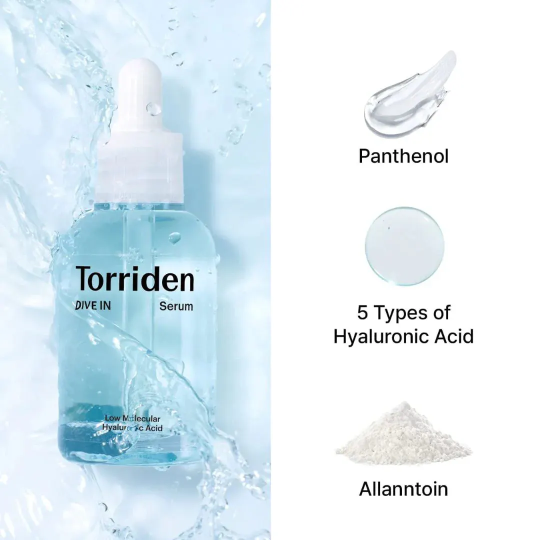 Torriden Dive-In Low Molecule Hyaluronic Acid Serum 50ml, view 5