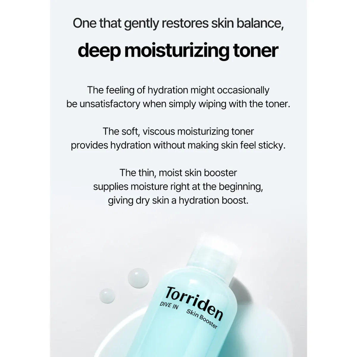 Torriden Dive-In Low Molecule Hyaluronic Skin Booster 200ml, view 4