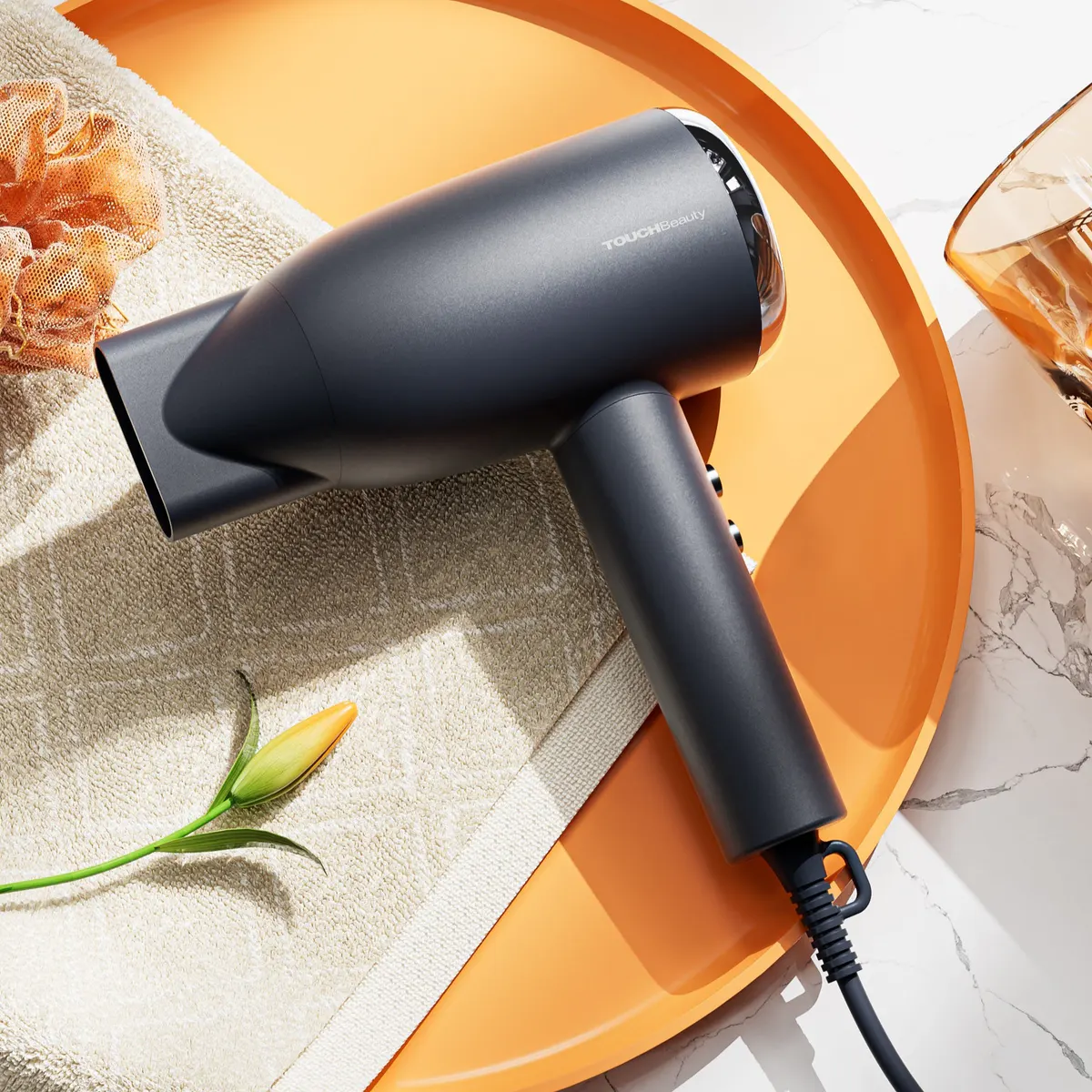 TOUCHBeauty SILKY Ionic Hair Dryer - Galaxy Grey, view 4