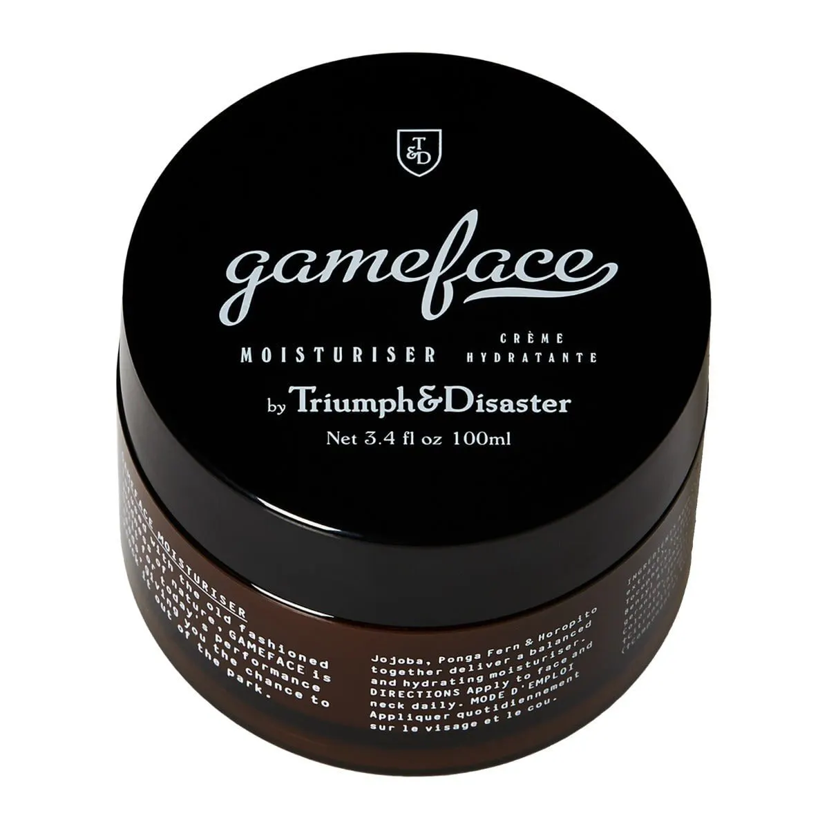 Triumph & Disaster Gameface Moisturiser 100ml Jar, view 2