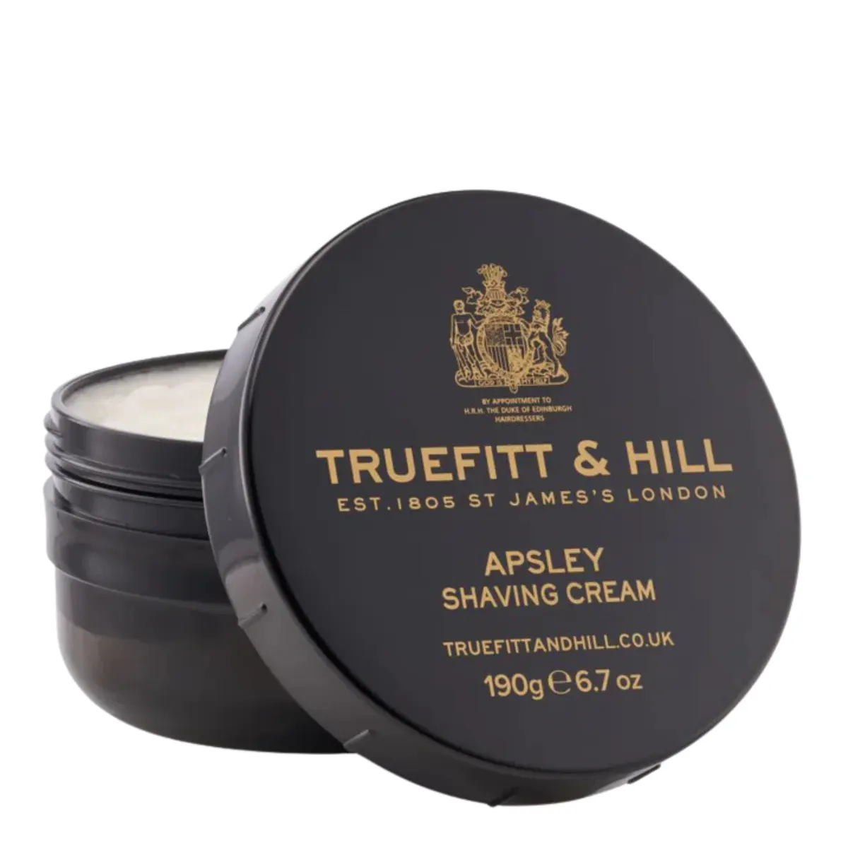 Truefitt & Hill Apsley Shaving Cream Bowl 190g, view 2