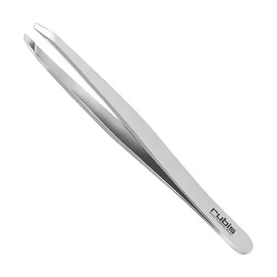 Rubis Slant Tweezer Stainless Steel