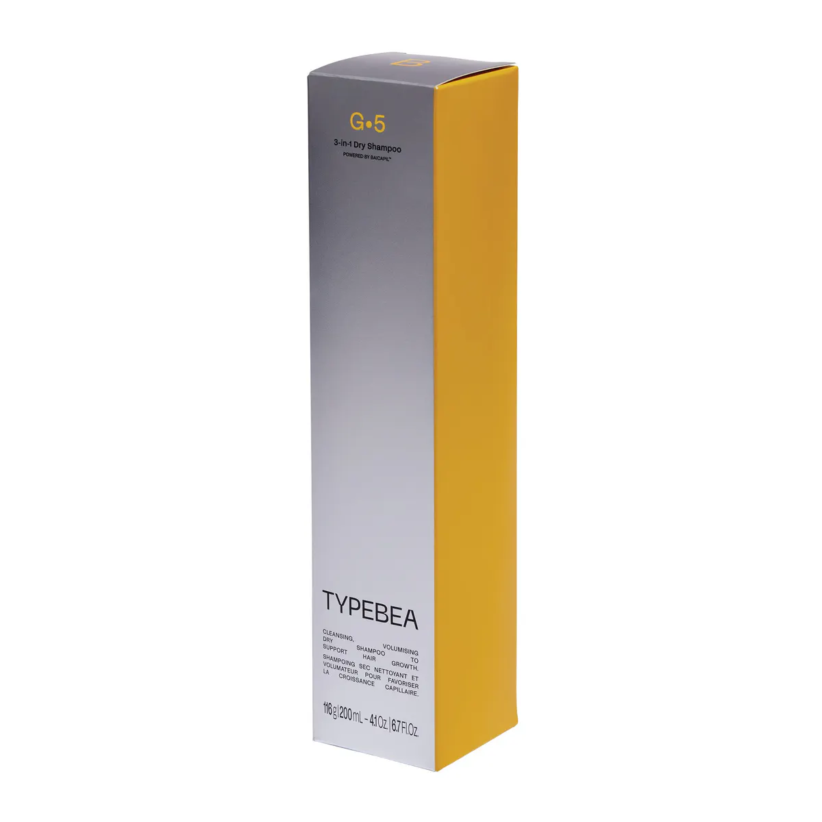 TYPEBEA G5 3-in-1 Dry Shampoo 200ml, view 6