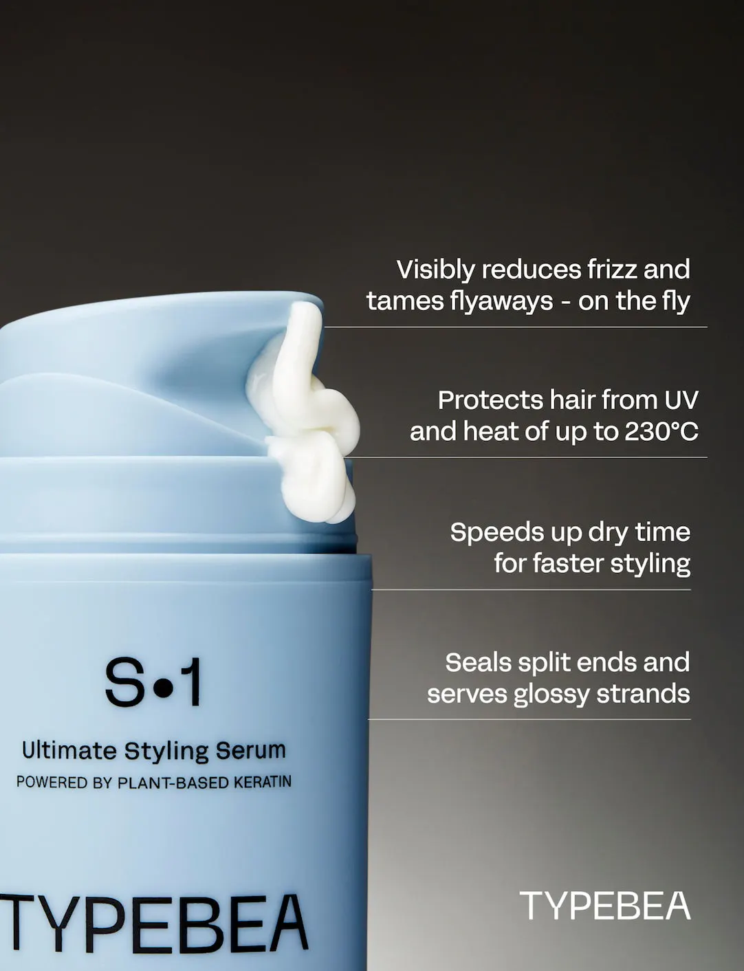 TYPEBEA S1 Ultimate Styling Serum 50ml, view 4