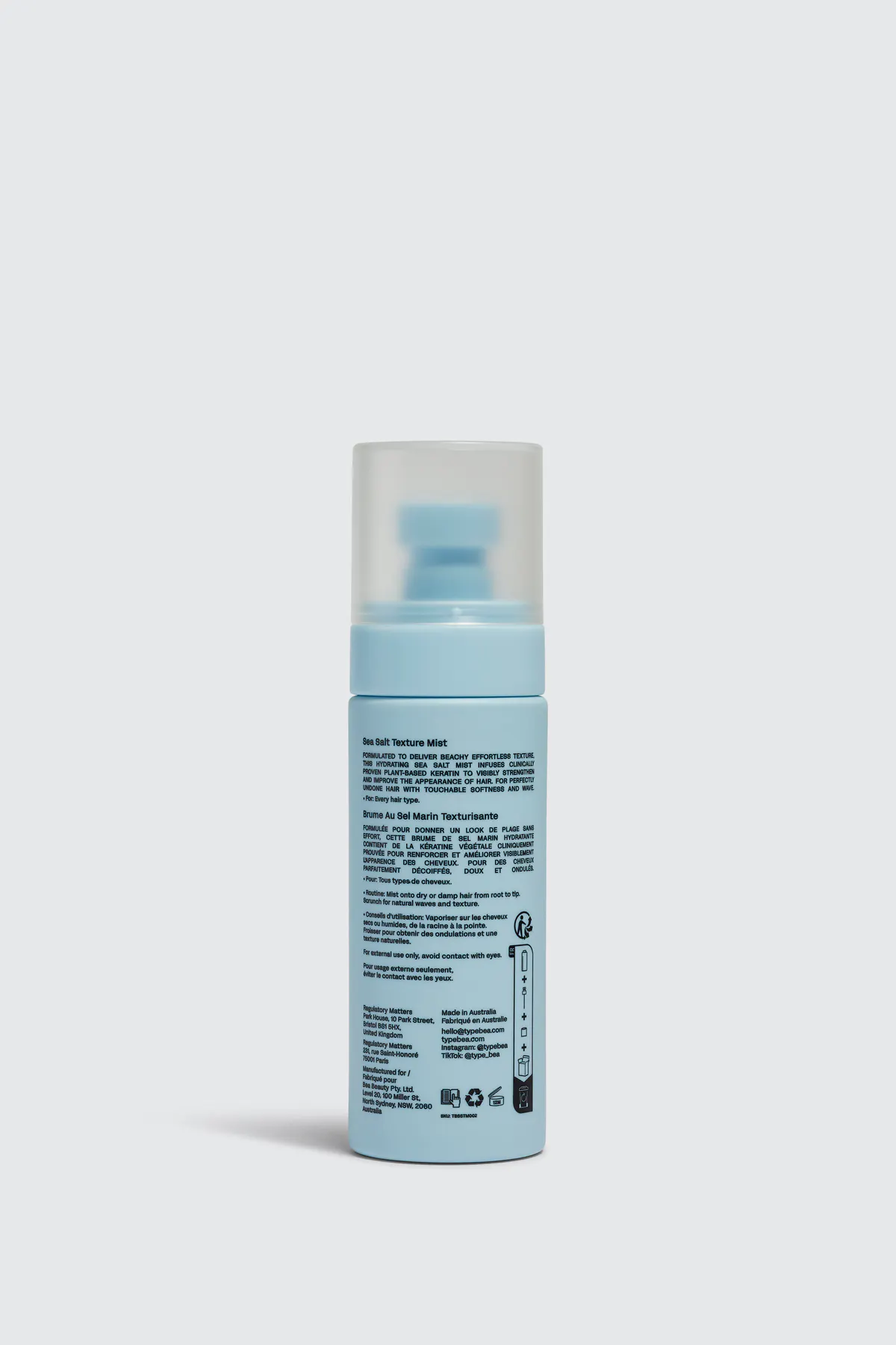 TYPEBEA S2 Sea Salt Texture Mist 100g, view 5