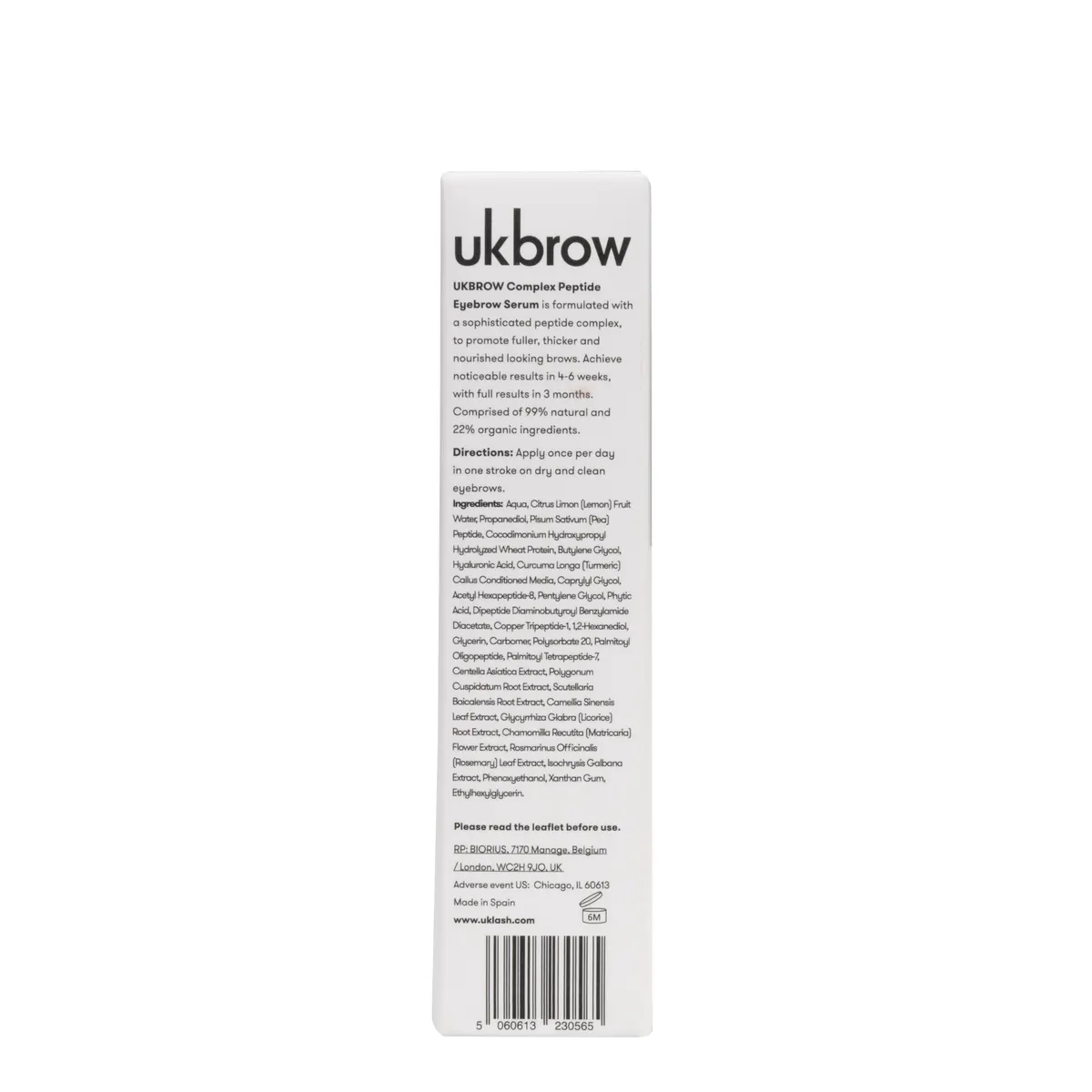 UKLASH Complex Peptide Eyebrow Serum 3ml, view 4